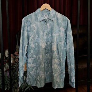 MEN'S PRINTED BUTTON-DOWN LONGSLEEVE